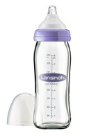 SKLENENÁ FĽAŠA S SMOK NaturalWave 240ml LANSINOH SKLENENÁ FĽAŠA S SMOK NaturalWave 240ml LANSINOH