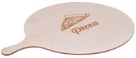 Drevená PIZZA TABUĽKA s GRAVÍNOU 32 cm EKO Drevená PIZZA TABUĽKA s GRAVÍNOU 32 cm EKO