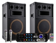 STAGE SOUND SYSTEM 1200W BLUETOOTH 2MIK