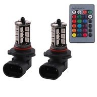 RGB LED ŽIAROVKY HB4 9006 2ks 16 FARIEB + DIAĽKOVÉ OVLÁDANIE RGB LED ŽIAROVKY HB4 9006 2ks 16 FARIEB + DIAĽKOVÉ OVLÁDANIE