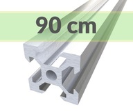 KONŠTRUKČNÝ HLINÍKOVÝ PROFIL 20x20 T6 - 90cm V KONŠTRUKČNÝ HLINÍKOVÝ PROFIL 20x20 T6 - 90cm V