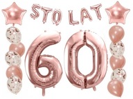 Balóniky s nápisom konfety HAPPY BIRTHDAY k Helovým 60. narodeninám Balóniky s nápisom konfety HAPPY BIRTHDAY k Helovým 60. narodeninám