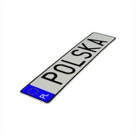 POĽSKO Reliéfna hliníková doska 520 x 112,5 mm POĽSKO Reliéfna hliníková doska 520 x 112,5 mm