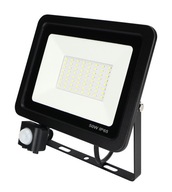 LED reflektor, 50W halogénová žiarovka s pohybovým senzorom LED reflektor, 50W halogénová žiarovka s pohybovým senzorom