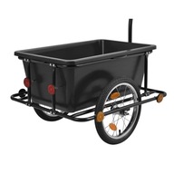 NOSIČ NA BICYKLE ZÁHRADNÝ PREPRAVNÝ VOZÍK 90L NOSIČ NA BICYKLE ZÁHRADNÝ PREPRAVNÝ VOZÍK 90L
