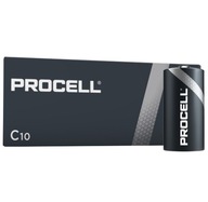 ALKALICKÉ BATÉRIE DURACELL PROCELL C LR14 R14 10x ALKALICKÉ BATÉRIE DURACELL PROCELL C LR14 R14 10x