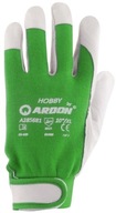 Kožené pracovné rukavice HOBBY Strong, 3 páry, veľkosť 8 M Kožené pracovné rukavice HOBBY Strong, 3 páry, veľkosť 8 M