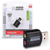 USB zvuková karta ADA-10 MINI AXAGON USB zvuková karta ADA-10 MINI AXAGON