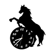 veľké kôň nástenné hodiny kôň kone tichý jazdec
