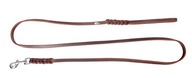 DINGO LANYARD Spletená KOŽA MÄKKÁ 0,8x230CM HNEDÁ DINGO LANYARD Spletená KOŽA MÄKKÁ 0,8x230CM HNEDÁ