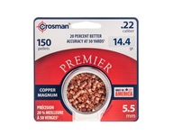 Crosman Magnum Domed pelety 5,5 mm 150 ks. Crosman Magnum Domed pelety 5,5 mm 150 ks.