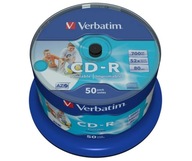 Verbatim CD-R Printable Photo Azo Cake50 noID 43438