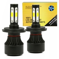 LED žiarovky H4 S4 360° COB 80W 16000lm HS1 8 diód LED žiarovky H4 S4 360° COB 80W 16000lm HS1 8 diód