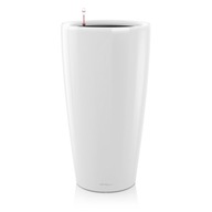VYSOKÝ KVETINÁČ LECHUZA RONDO PREMIUM 32 BIELY