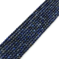 218- Gulička lapis lazuli 4mm fazetovaná šnúrka 218- Gulička lapis lazuli 4mm fazetovaná šnúrka
