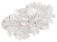 100 ks SVORKOVNICE RJ45 UTP Cat 5e lanko a drôt 100 ks SVORKOVNICE RJ45 UTP Cat 5e lanko a drôt