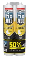 SOUDAL MONTÁŽNE LEPIDLO FIX ALL FIXALL TURBO DUO PACK SOUDAL MONTÁŽNE LEPIDLO FIX ALL FIXALL TURBO DUO PACK