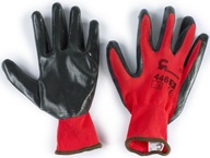 Ochranné pracovné rukavice z nitrilu, veľkosť XL-10, 12 párov