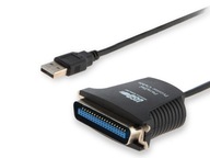 SAVIO CL-46 USB typ A - LPT M-M PVC 0,8m