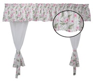 Lambrequin záclony záclony kuchyňa V záhradných kvetoch Lambrequin záclony záclony kuchyňa V záhradných kvetoch