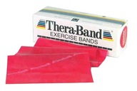Rehabilitačná páska 2,5m Thera Band červená