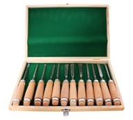 XL-Tools dláta na rezbárstvo na drevo 12 kusov XL-Tools dláta na rezbárstvo na drevo 12 kusov