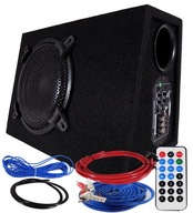 BASOVÝ BOX 500W SUBWOOFER ZOSILŇOVAČ