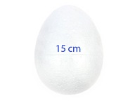 POLYSTYRÉNOVÉ VAJÍČKO 15 cm Vajíčka Vajíčko Vajíčko Veľká noc
