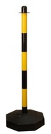 Retiazka 90 cm - žltá/čierna