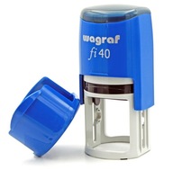 PEČIATKA WAGRAF fi40 R40 okrúhla + LOGO PEČIATKA WAGRAF fi40 R40 okrúhla + LOGO