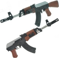 AK47 Kalašnikov BB puška + LASER + BATERKA