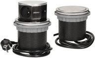 NÁBYTKOVÁ ZÁSUVKA 4X250V POSUVNÁ ALEBO-AE-1380 INOX NÁBYTKOVÁ ZÁSUVKA 4X250V POSUVNÁ ALEBO-AE-1380 INOX
