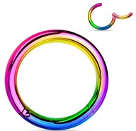 SEGMENTOVANÉ KOLIESKO PREPÁTKA UCHU 1,2/8 mm PVD SEGMENTOVANÉ KOLIESKO PREPÁTKA UCHU 1,2/8 mm PVD