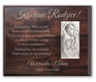 STRIEBORNÝ OBRAZ ĎAKUJEME RODIČOM GRAVÍR DARČEK V DEKORATÍVNEJ KRABIČKE STRIEBORNÝ OBRAZ ĎAKUJEME RODIČOM GRAVÍR DARČEK V DEKORATÍVNEJ KRABIČKE