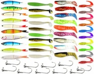 50 kusov jaxon RIPPER LURE SET zubáč 50 kusov jaxon RIPPER LURE SET zubáč