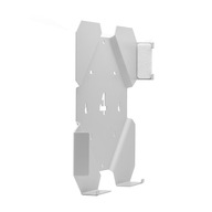 4 montážny nástenný vešiak pre konzolu PS4 Slim, biely