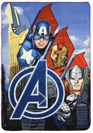DEKA AVENGERS fleecová deka 100x150cm vyrobená z fleecu DEKA AVENGERS fleecová deka 100x150cm vyrobená z fleecu