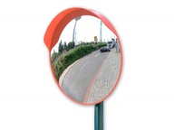 Konvexné cestné skladové zrkadlá + 100cm rukoväť