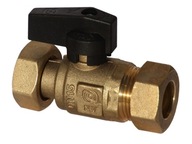 KOHÚT GUĽOVÝ S POLOVINNÝM PRIPOJENÍM 3/4x18 CONEX ČIERNY. KOHÚT GUĽOVÝ S POLOVINNÝM PRIPOJENÍM 3/4x18 CONEX ČIERNY.