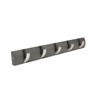 Moderný nástenný vešiak Flip 5 sivý Umbra Moderný nástenný vešiak Flip 5 sivý Umbra