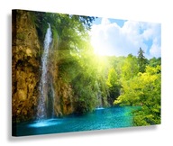 LED OBRAZ 120x80 PLÁTNE LED svetlá VODOPÁD DIAĽKOVÉ LED OBRAZ 120x80 PLÁTNE LED svetlá VODOPÁD DIAĽKOVÉ