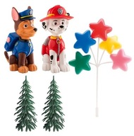 Sada figúrok na tortu Paw Patrol Chase Marshall Sada figúrok na tortu Paw Patrol Chase Marshall