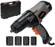 Elektrický rázový uťahovák 1100W 1/2 450Nm + objímky Elektrický rázový uťahovák 1100W 1/2 450Nm + objímky