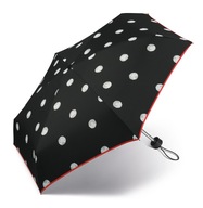 Malý dáždnik HAPPY RAIN Ultra mini black&whi Malý dáždnik HAPPY RAIN Ultra mini black&whi