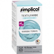 Simplicol Fabric Dye Karibská tyrkysová Simplicol Fabric Dye Karibská tyrkysová