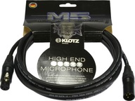 KLOTZ M5 Cannon HI-END XLR mikrofónový kábel 10m