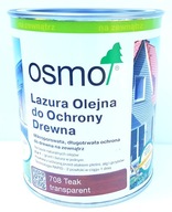 Osmo 708 Olejová glazúra 0,75l x 2ks = 1,5l Teak Osmo 708 Olejová glazúra 0,75l x 2ks = 1,5l Teak
