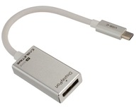 AUDA Adaptérový kábel USB-C 3.1 na DisplayPort DP 4K AUDA Adaptérový kábel USB-C 3.1 na DisplayPort DP 4K
