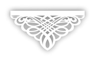 OPENWORK (+ pás) Panel, prelamovaná clona Tuhá! -40 cm- OPENWORK (+ pás) Panel, prelamovaná clona Tuhá! -40 cm-