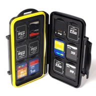 VODEODOLNÉ puzdro, krabička, 12 kariet SD + microSD VODEODOLNÉ puzdro, krabička, 12 kariet SD + microSD